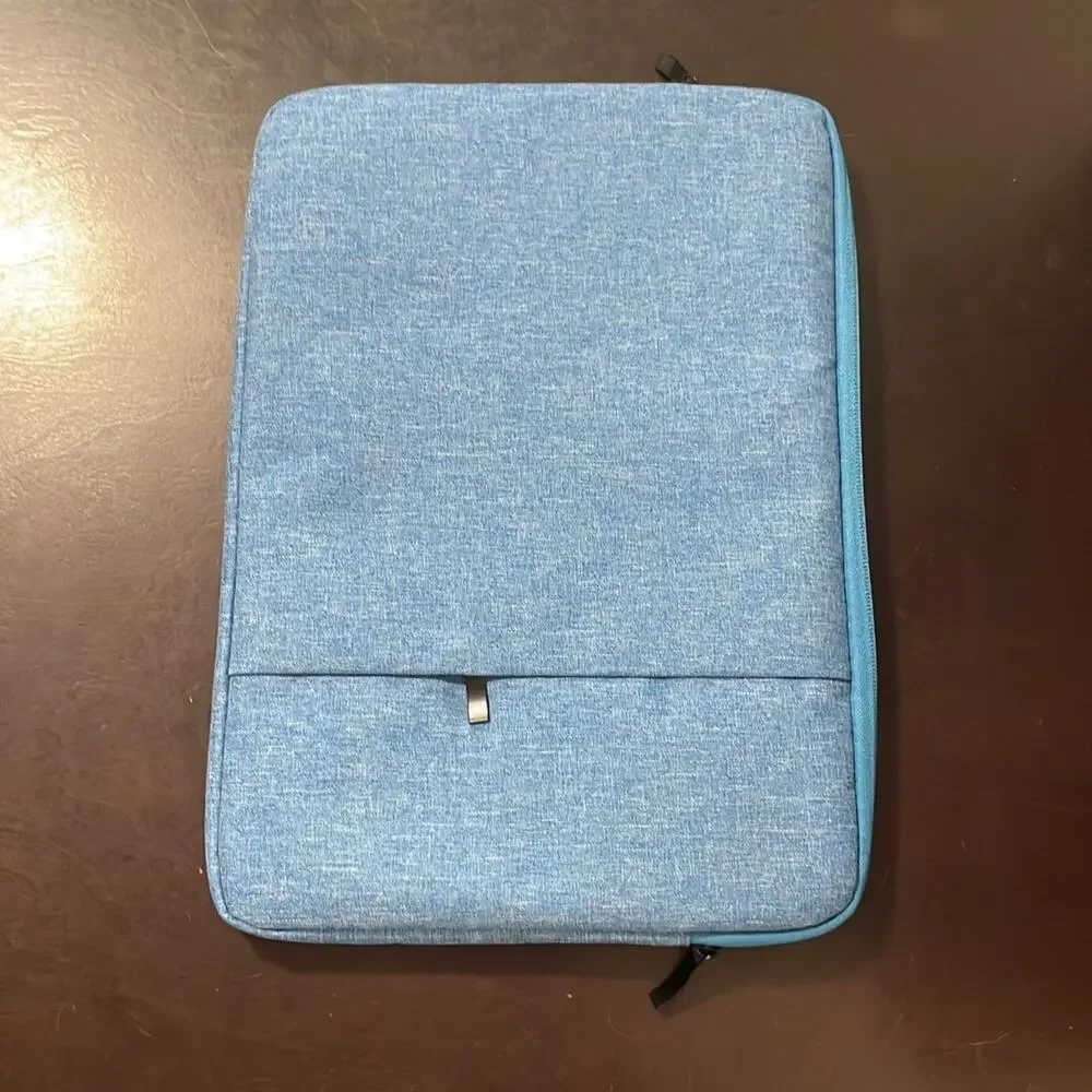 MacBook Air 13” shell and blue soft case